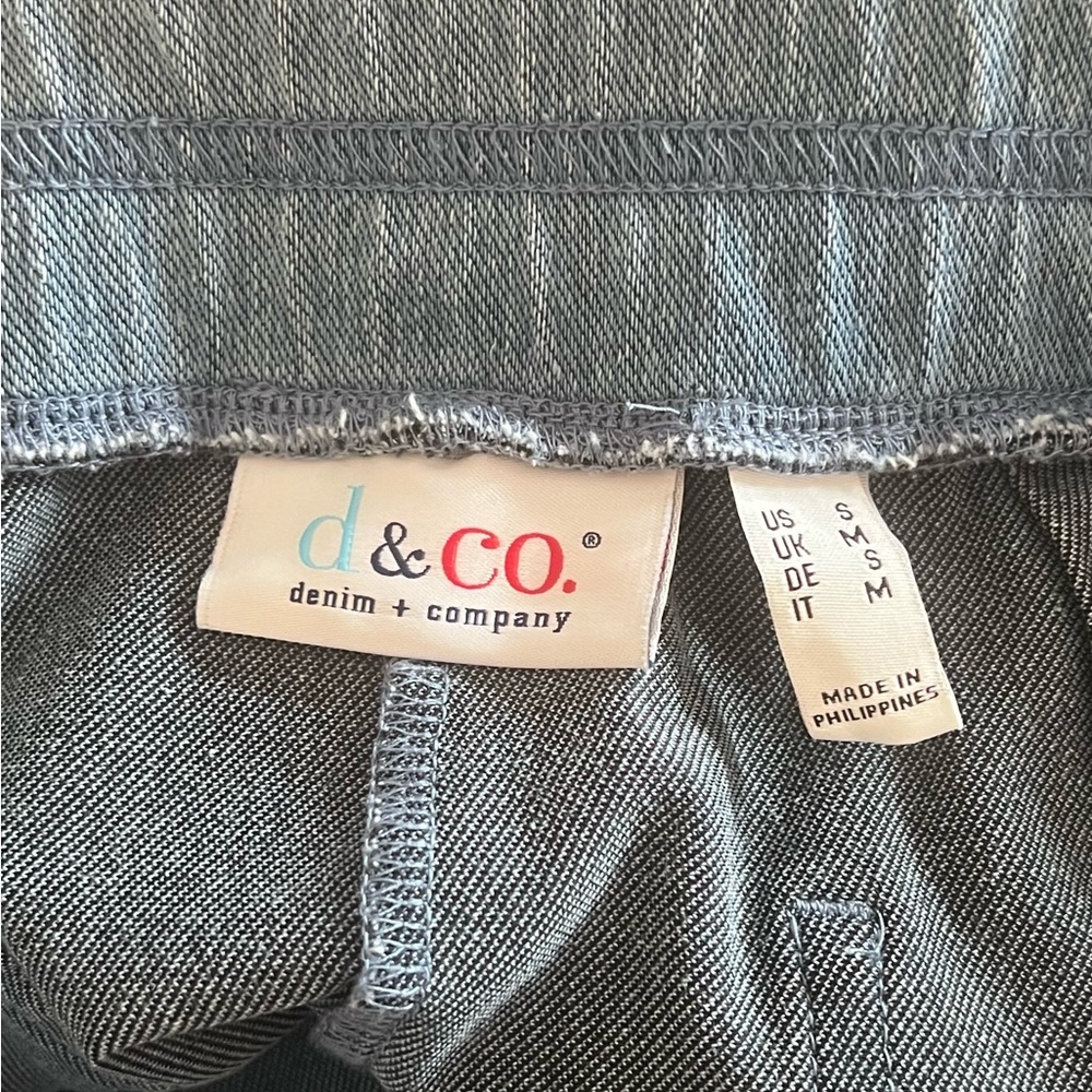 Denim & Co Stretch Denim Wide Leg Pant, Size Small - Picture 7 of 7